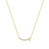 Collar de Plata de Ley S925 Nuevo y Elegante con Circonita, Cara Sonriente Curva, Mariposa Pequeña, Cadena para Clavícula para Mujeres 2024 Mariposa Geométrica