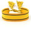 Pulsera nueva tejida a mano Correa de muñeca simple europea y americana Estilo bohemio Cinta de pareja en blanco Cuerda de mano DIY