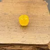 Colgante de Cera de Abeja de Segunda Generación Pequeños Accesorios DIY Hecho a Mano Resina Flor de Loto Gota Cadena de Cuentas de Calabaza Pulsera Hebilla Segura Colgante