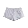 Shorts vintage com cintura elástica e botões xadrez feminino, primavera e verão, casual, simples, confortável, super curto, perna larga