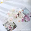 J Flor de Simulación Nenúfar Loto Campanilla de Invierno Cabezas de Flores Falsas Materiales Hechos a Mano DIY Sombrero Adorno para la Cabeza Accesorios para el Cabello Combinación Hanfu