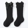 Calcetines para Bebé Calcetas Altas para Bebé Lazo Grande Vestido Niña Estudiante Princesa Calcetines Rosas Boca Ancha Fabricante