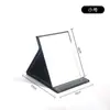 Espejo de Maquillaje Plegable Hd Portátil Pequeño de Escritorio Escritorio Oficina Dormitorio de Estudiante Espejo de Maquillaje Femenino Espejo Portátil
