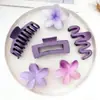 Set de Cabello de Flor de Plumeria Nuevo Transfronterizo 2026 con Pinzas de Garra, Pasadores de Flor, Popular en el Sudeste Asiático, Pinzas de Garra de Alta Gama