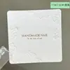Ferramentas de nail art armadura de mão especial cartão retangular de carimbo côncavo de alta qualidade display de papelão para instruções