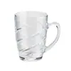 Jingyu vaso de agua de vidrio simple para el hogar con asa resistente al calor taza de café con leche taza de jugo para mujer taza de té cerveza