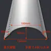 ARC ARC faixa angular de linha de canto PVC boca forma de arco semicircular tira de proteção de canto anticolisão proteção de canto redondo tira de fechamento