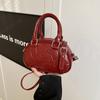 Bolsa Pequena Retro de Alta Qualidade Transfronteiriça Feminina 2025 Nova Super Popular Versátil Bolsa de Ombro Transversal Bolsa de Almofada de Mão
