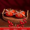 Decoração de mesa de banquete de casamento casamento livro de casamento chinês sobremesa mesa prato de frutas pequenos enfeites bolo de casamento pastelaria coração conjunto completo