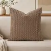 Capas de almofada lisas com textura de bolhas mais vendidas da Amazon para sofás de sala de estar, almofadas de cabeceira de quarto