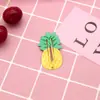Presilhas de cabelo de verão estilo japonês e coreano com acabamento em laca para frutas, presilhas BB coloridas de desenho animado de melancia e morango, presilhas de cabelo fofas estilo coreano para franja.