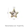 Accesorios de joyería transfronterizos, colgantes de cristal, collares, colgantes de joyería hechos a mano para DIY, cadenas para la clavícula, accesorios de estrella