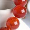 Pulsera de Ágata Escama de Dragón Pulsera de Ágata Roja Natural Venta al por Mayor Joyería de Verano Estilo Étnico Mismo Estilo Douyin Xiaohongshu