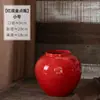 Nova Vaso de Cerâmica Jingdezhen Estilo Chinês Decoração de Casa Mesa Estudo Arranjo de Flores Pote de Cerâmica Ornamento de Luxo Leve Decoração