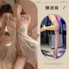 Pijamas Sexy Koni para Mujer Qqny Borde de Encaje Malla Transparente Tentación Caliente Deseo Puro Espalda Descubierta Una Pieza Envío Directo