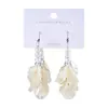 Pendientes de Borla de Concha de Moda de Lujo de Nicho Pendientes de Perla de Alto Grado con Temperamento Pendientes Versátiles de Moda Pendientes para Mujer