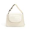 Bolsa pequena requintada feminina 2024 outono novo padrão de crocodilo corrente ombro bolsa crossbody alto valor de cor rosto brilhante bolsa quadrada pequena