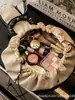 Bolsa de Cosméticos Perezosa para Mujer Portátil con Cordón Gran Capacidad PU Impermeable Lavable para Fitness Natación Viaje Almacenamiento