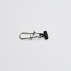Cabeza de plástico pin fuerte pin grande pin tipo Q acero inoxidable equipo de pesca fábrica mayoreo suministros de pesca