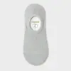Calcetines invisibles de verano para mujer, de malla fina, color liso, transpirables, absorbentes de sudor, de corte bajo, antideslizantes de silicona, antideslizantes, algodón antibacteriano