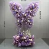 Flor de Celebridad de Internet Mariposa Floral Esqueleto DIY Rosa Avanzado Día de San Valentín Tarjeta Fotográfica Arreglo Nuevo Romántico