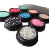 Serie japonesa, superventas, lentejuelas de arena de cristal para decoración de uñas, lentejuelas de cuentas de elfo, serie japonesa, mismo estilo, joyería para decoración de uñas, armadura de diamantes completa