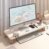 Soporte de altura ajustable para computadora, elevador de escritorio para monitor, estante de soporte de almacenamiento, estante para pantalla de escritorio de oficina