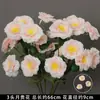 Flores Artificiais Coloridas Estilo Monet Flores Falsas Atacado Verde Roxo Arranjo de Casamento Cenário Decoração de Paisagismo