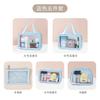 Bolsa de Cosméticos Transfronteriza Estilo Ins Bolsa de Artículos de Tocador de Viaje Bolso Impermeable Bolso de Almacenamiento de PVC Bolsa de Natación Bolsa de Baño Gran Capacidad