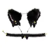 (Diadema Collar) Horquilla con Orejas de Gato y Cascabel para Mujer, Horquilla de Gatito Salvaje y Conejo, Diadema, Adorno para la Cabeza de Año Nuevo