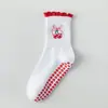 Meias de Yoga Femininas Personalizadas Profissionais Antiderrapantes Pilates com Meia-Calça de Tubarão Meias Esportivas para Chão de Meia-Perna Femininas Atacado