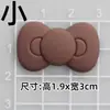 Cabeça de Gato KT Tridimensional Grande Laço de Amor Acessórios DIY de Gotejamento de Cola Chinelos Decorativos Capa de Celular Adesivo para Copo de Água