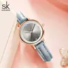 Reloj SK para niñas, correa impermeable, reloj para estudiantes, exportación transfronteriza, reloj de cuarzo, reloj de alta moda para mujer
