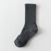Calcetines Caídos Color Sólido Alta Elasticidad Felpa Unisex Calcetines Largos Protección Cálida para Piernas Toalla Deportiva Cómodos Calcetines de Algodón