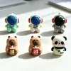 Borradores de dibujos animados 3D exclusivos transfronterizos: astronauta, Capibara, panda, papelería linda de estudiante, en stock de fábrica