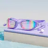 Nuevas gafas de natación para adultos, alta definición, impermeables, antivaho, gafas protectoras profesionales, unisex, adecuadas para entrenamiento de natación, venta al por mayor