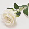 Rosa de Veludo Simulado Flor Artificial Única Decoração de Casamento Casa Dia dos Namorados Buquê de Alto Nível Parede