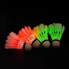 Pelota de Bádminton Luminosa para Exteriores, Resistente al Viento y Duradera, Plástico de Alta Elasticidad que No Se Rompe, Luminosa de Alta Elasticidad y Resistente al Viento