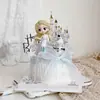 Elsa Elsa Decoración de Pastel de Princesa Adorno de la Reina de Hielo y Nieve Hecho a Mano Olaf Castillo Tarjeta Plug-In de Cumpleaños