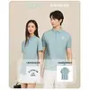 Camisas Polo de algodón puro de alta calidad para niños y adultos, con impresión de logotipo y bordado, ropa de trabajo de verano con cuello camisero y manga corta