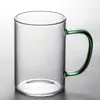 Taza de té de vidrio resistente al calor, separación de té y agua, taza con infusor de té, filtro de acero inoxidable, gran capacidad, taza de té de flores con asa, taza, para el hogar
