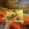 Papel de Ofrenda de Fuego Nuevo con Lámina Dorada, Nuejas Hojas de Papel Estampado en Oro, Juego Completo de Ofrendas Sacrificiales, Venta al por Mayor desde el Fabricante, Pase de Camino del Emperador de Jade
