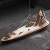 Novo Queimador de Incenso Cerâmico Antigo Criativo de Refluxo Porta-Incensos para Sala Cerimônia do Chá Zen Incenso em Vara Queimador de Incenso Porta-Incensos Ornamentos
