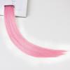 Peluca de color teñido de oreja colgante almohadilla de cabello liso de una pieza seda mate de alta temperatura peluca sin costuras mujeres Venta al por mayor