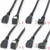 Cable de Extensión Micro Codo Macho a Hembra Cable de Extensión Micro Cable de Extensión Micro USB Macho a Hembra Cable de Extensión para Teléfono Móvil