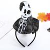 Halloween Calavera Gorro de Trapo Diadema Festival de Fantasmas Sombrero de Bruja Vintage Bruja Araña Diadema Decoración Fiesta de Graduación