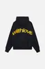 Sudadera con capucha y logo Scuffers para mujer, estilo gótico, negro, una pieza, ultraligera