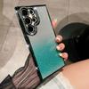 Funda de teléfono adecuada para Samsung S26Ultra TPU Galvanizado con Pedrería S25Plus Cobertura Total Degradado Brillante Anticaídas Suave