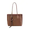 Bolso de hombro grande de moda y simple para uso diario, nuevo de otoño 2026, estilo coreano, nicho, para ir al trabajo, japonés-coreano, bolso tote