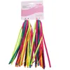 Taoledi Serpentinas para Bicicleta Infantil, Serpentinas para Patinete, Cintas, Correas de Molinillo de Viento, Timbre